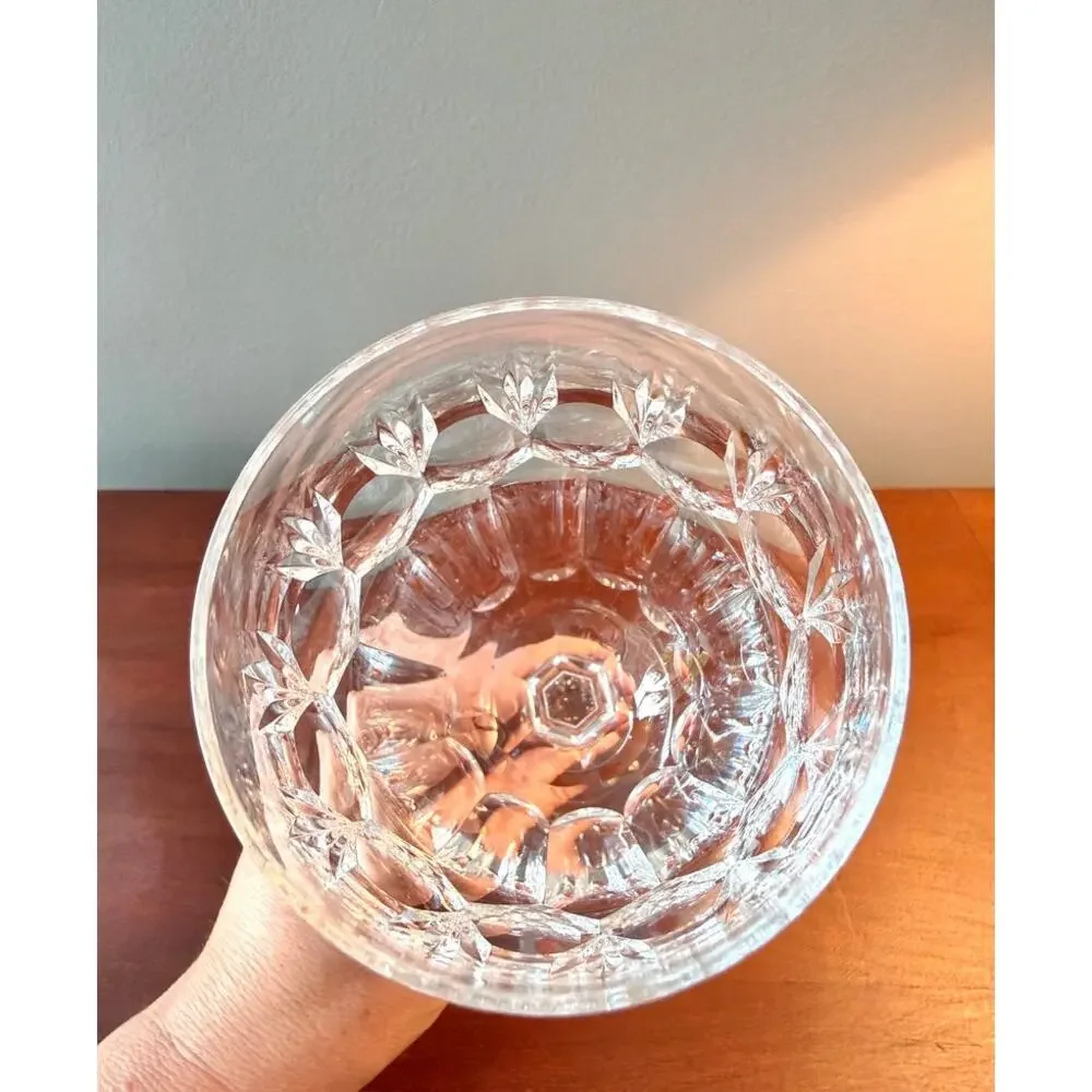 Set (4) Waterford Crystal Stemware Glasses, Merrion Pattern Discontinued Ireland